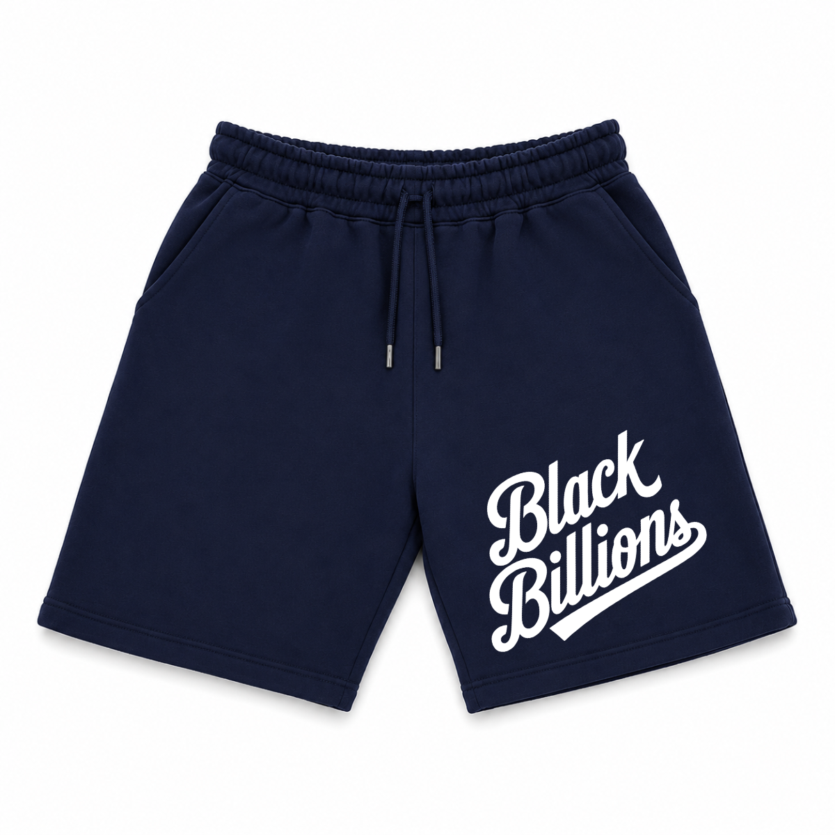 Black Billions Script Sweat Shorts