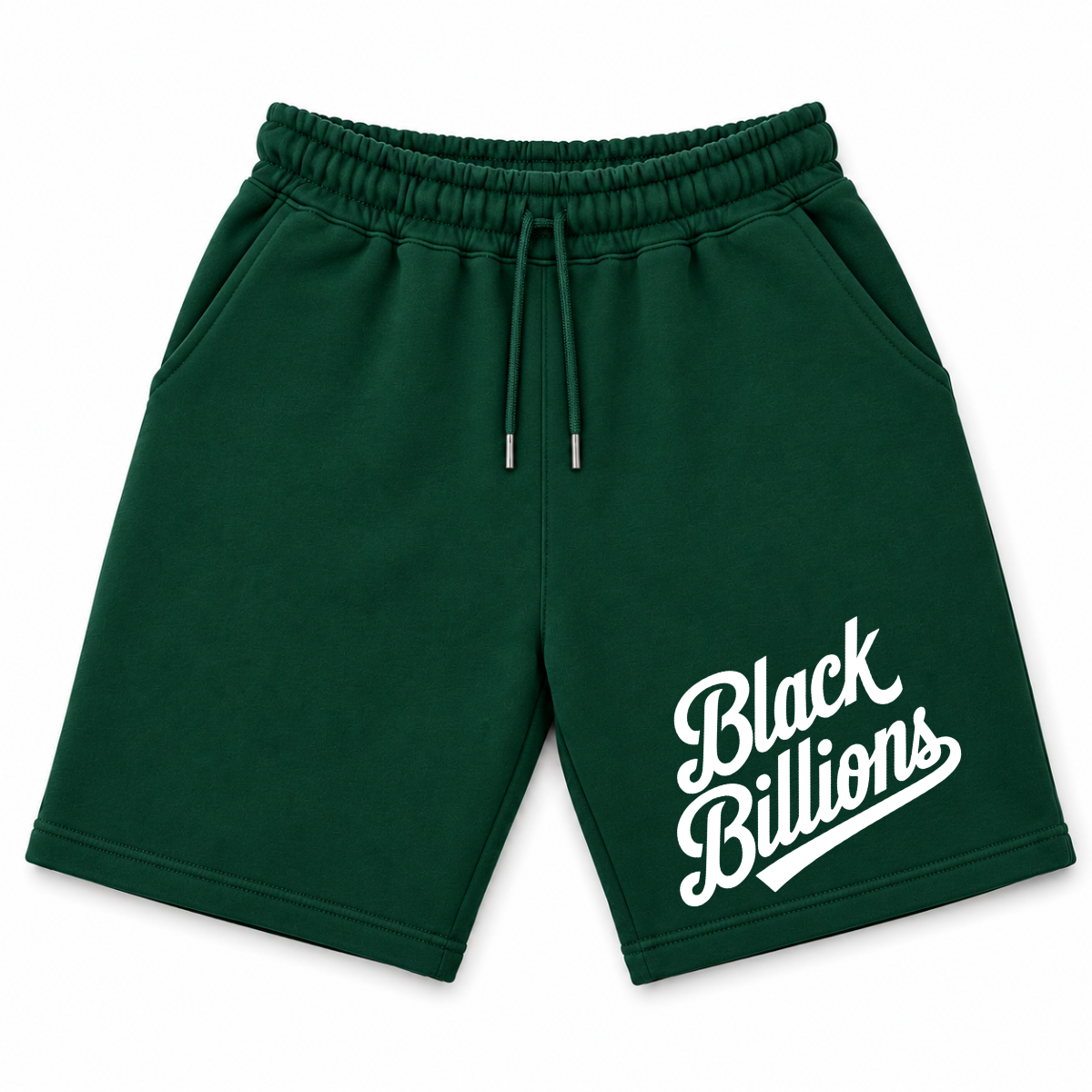 Black Billions Script Sweat Shorts