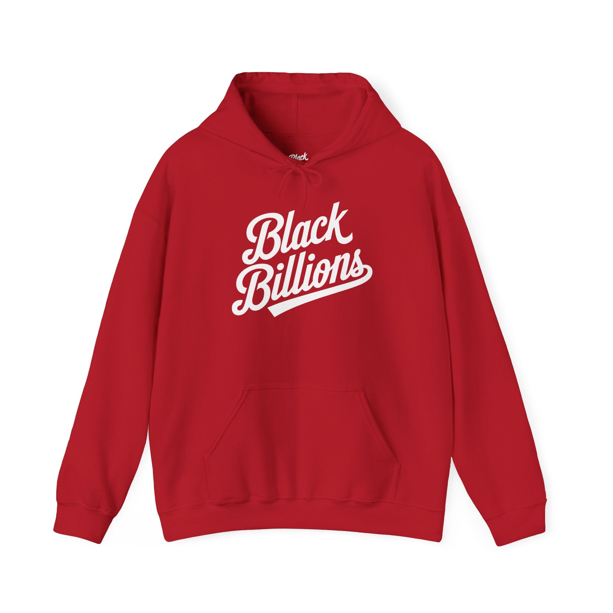 Black Billions™ Jumbo Script Hoodie | Premium Streetwear Pullover