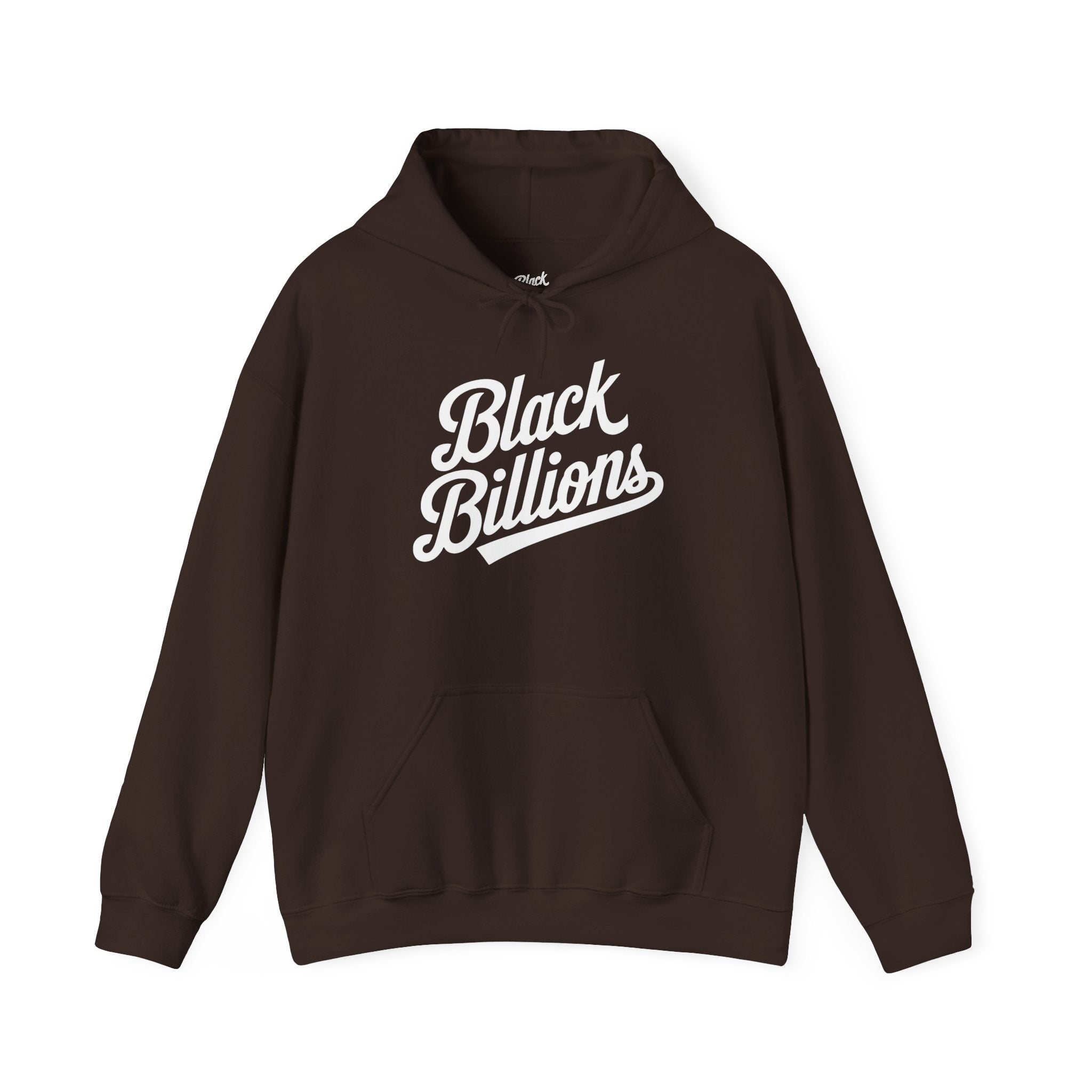 Black Billions™ Jumbo Script Hoodie | Premium Streetwear Pullover