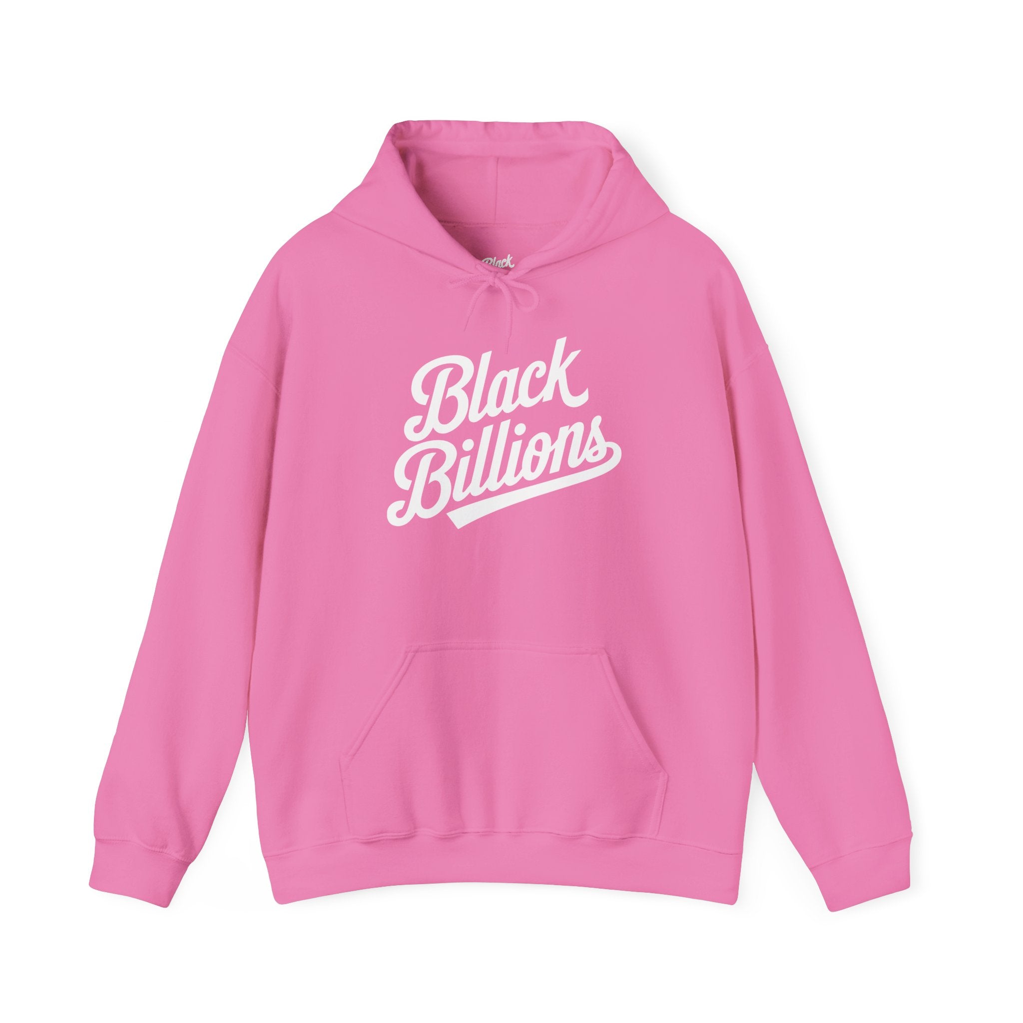 Black Billions™ Jumbo Script Hoodie | Premium Streetwear Pullover